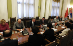 30 August 2019 The National Assembly delegation in meeting with the delegation of the National Committee of the Chinese People's Political Consultative Conference